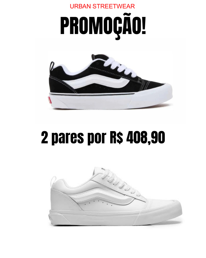 Promoção: 2 pares Vans Knu Skool!