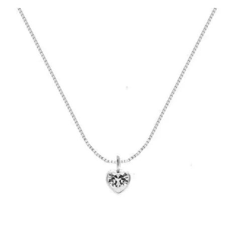 Colar Coração de Luz Prata 925 - Streetwear UBN