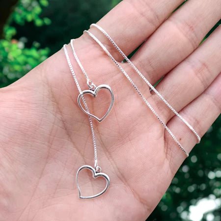 Colar Gravata Love Prata 925 - Streetwear UBN