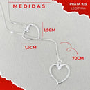 Colar Gravata Love Prata 925 - Streetwear UBN