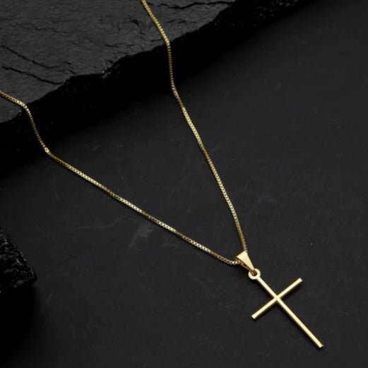 Kit Clássico Ouro 18K (Veneziana e Cruz) - Streetwear UBN